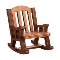 Cute Rocking Chair Desktop Ornaments Office Station Ornamen