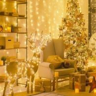 Christmas Xmas String Lights Outdoor 10M LED Waterproof Fairy Wedding/Party Warm White New